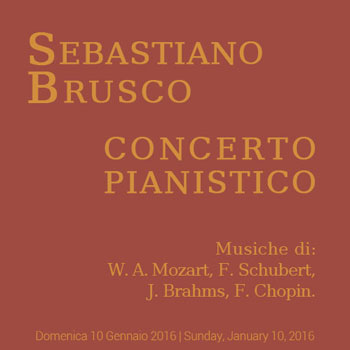 Sebastiano Brusco: concerto pianistico