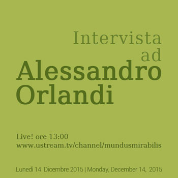 Intervista ad Alessandro Orlandi
